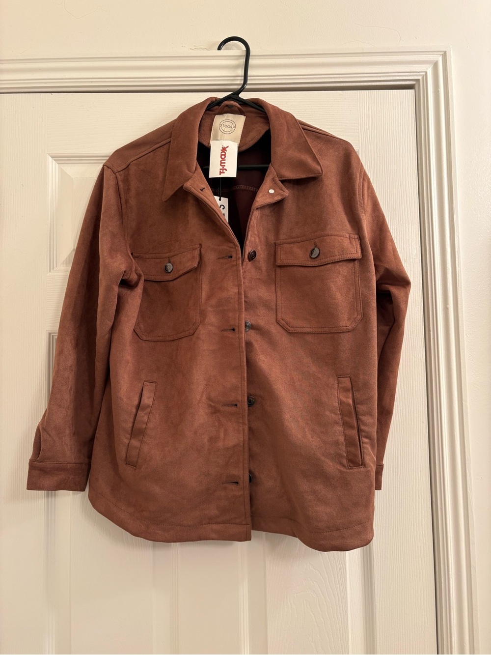 Faux Suede Jacket